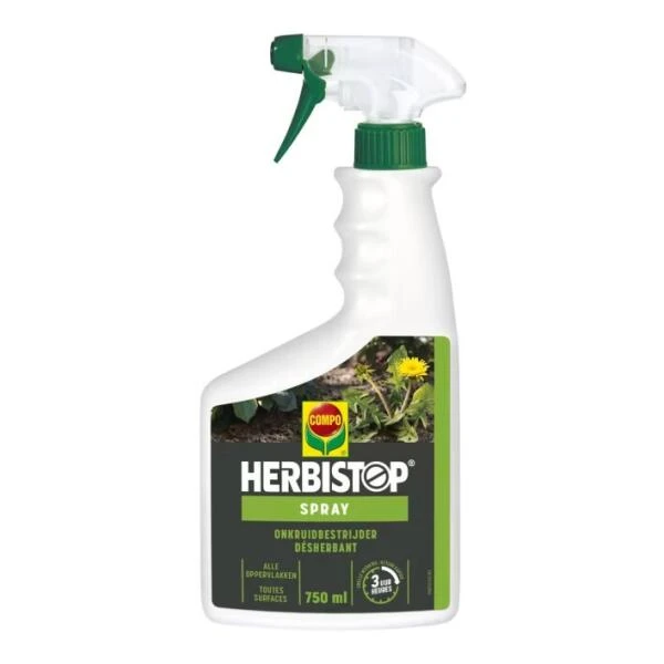 Compo RTU Herbistop Spray Alle Oppervlakken 750 Ml - 7,5 M² 3 Compo RTU Herbistop Spray Alle Oppervlakken 750 Ml - 7,5 M²