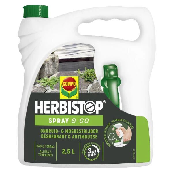 Compo Herbistop Spray & Go Pad En Terras - 2,5 L 3 Compo Herbistop Spray & Go Pad En Terras - 2,5 L