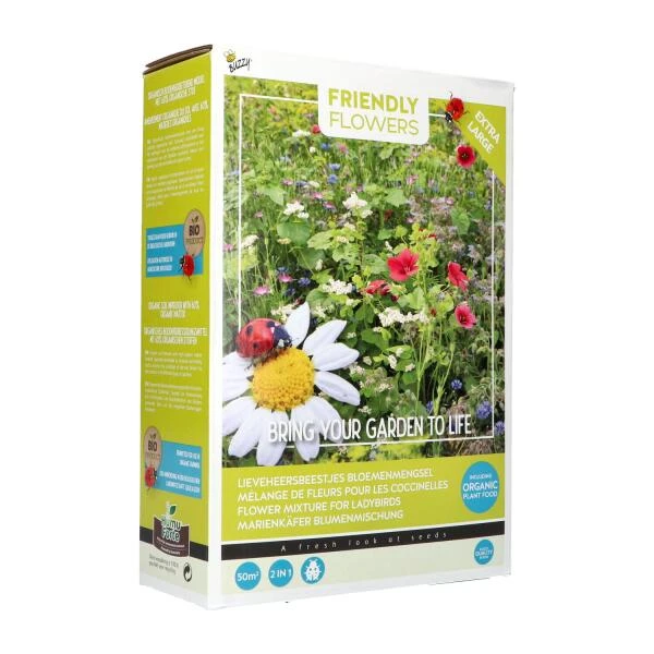 Bloemenmix Voor Lieveheersbeestjes - 50 M² 3 Bloemenmix Voor Lieveheersbeestjes - 50 M²