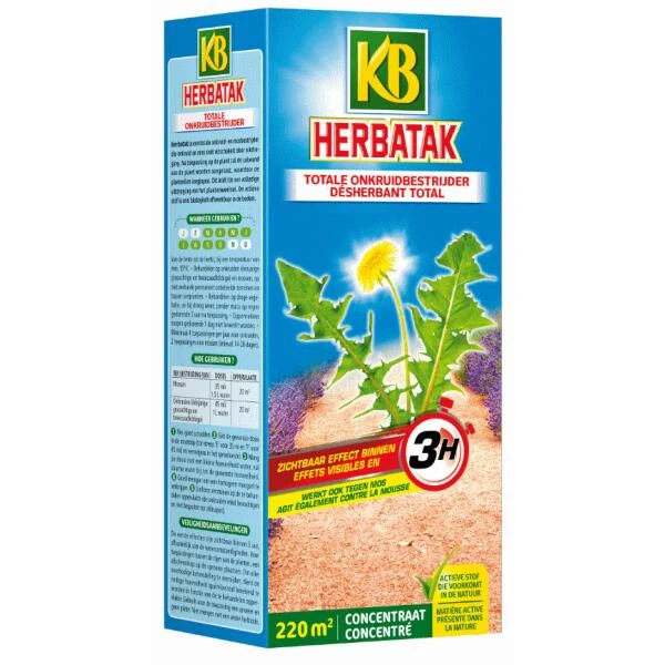 Herbatak Totale Onkruidbestrijding 250 Ml 3 Herbatak Totale Onkruidbestrijding 250 Ml