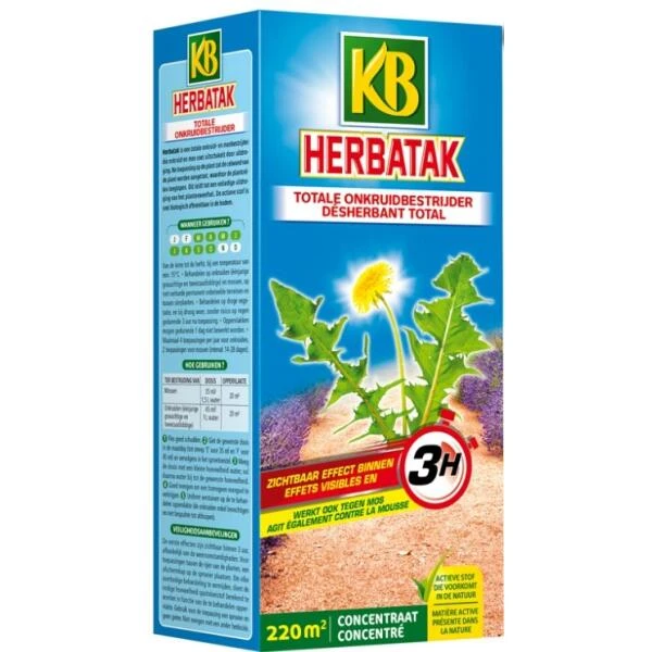 Herbatak Totale Onkruidbestrijder 500 Ml 3 Herbatak Totale Onkruidbestrijder 500 Ml