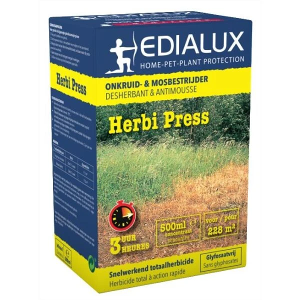 EDIALUX Herbi Press Totaalherbicide 500 Ml 3 EDIALUX Herbi Press Totaalherbicide 500 Ml