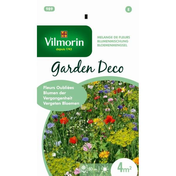 Vergeten Bloemen GARDEN DECO Zadenmix 3 Vergeten Bloemen GARDEN DECO Zadenmix